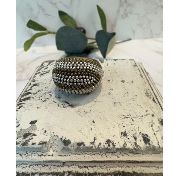 Stunning Brutalist Copper Ring - Picture 5 of 9